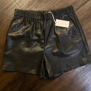 Z Supply Black High Waist Women Shorts